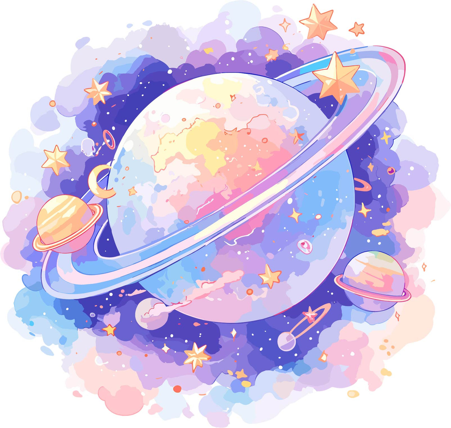 Gepersonaliseerde Houten 3D Letter Naam – Kinderkamer Decoratie 18 cm - Astronaut