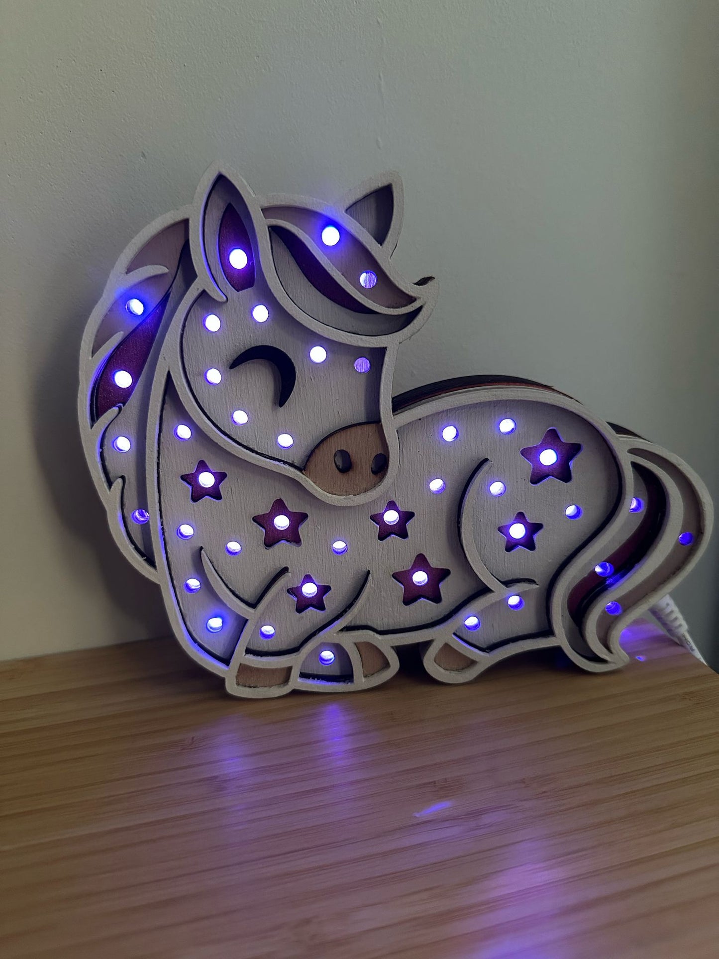 Paard Led Nachtlamp (klein)