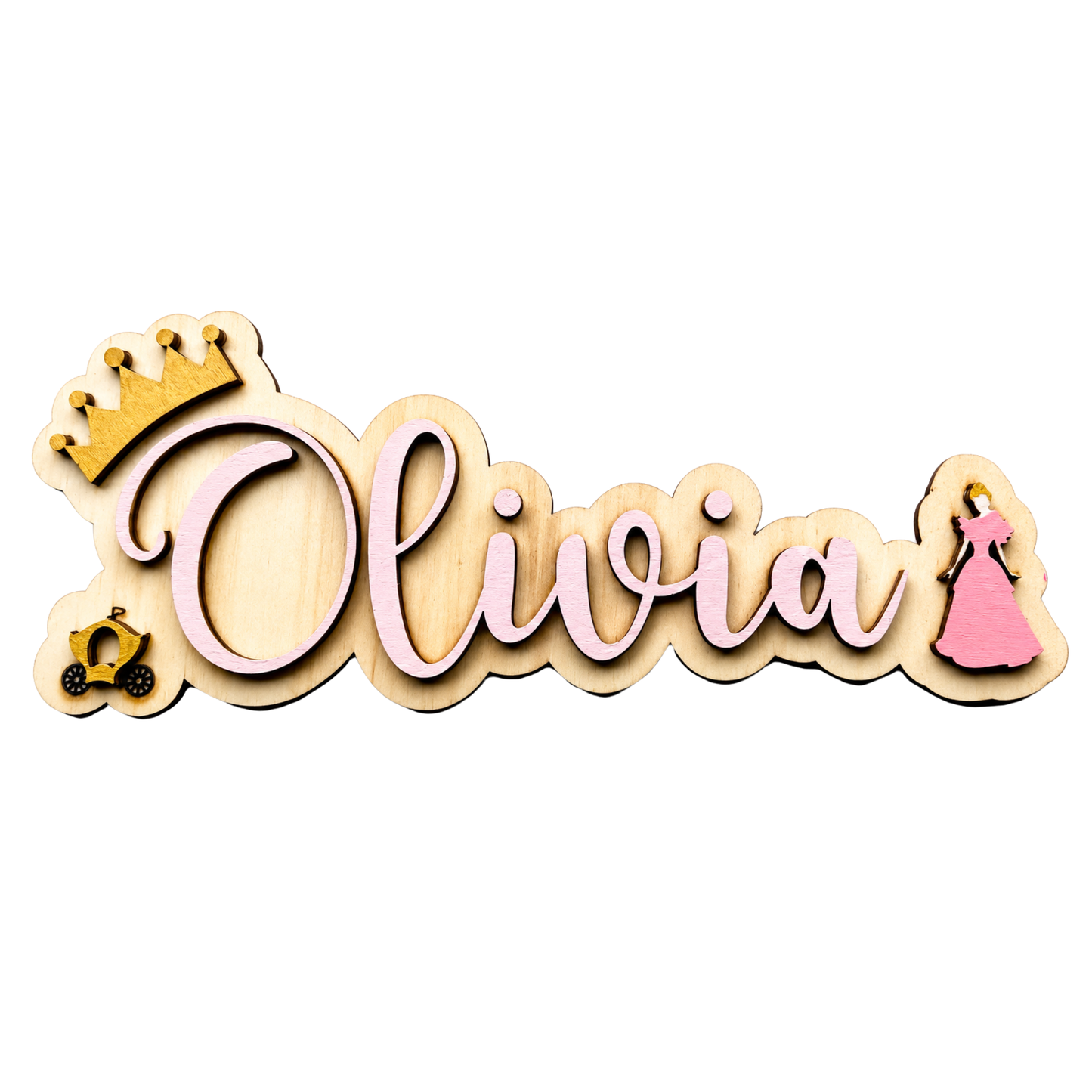 prinsessen naambord