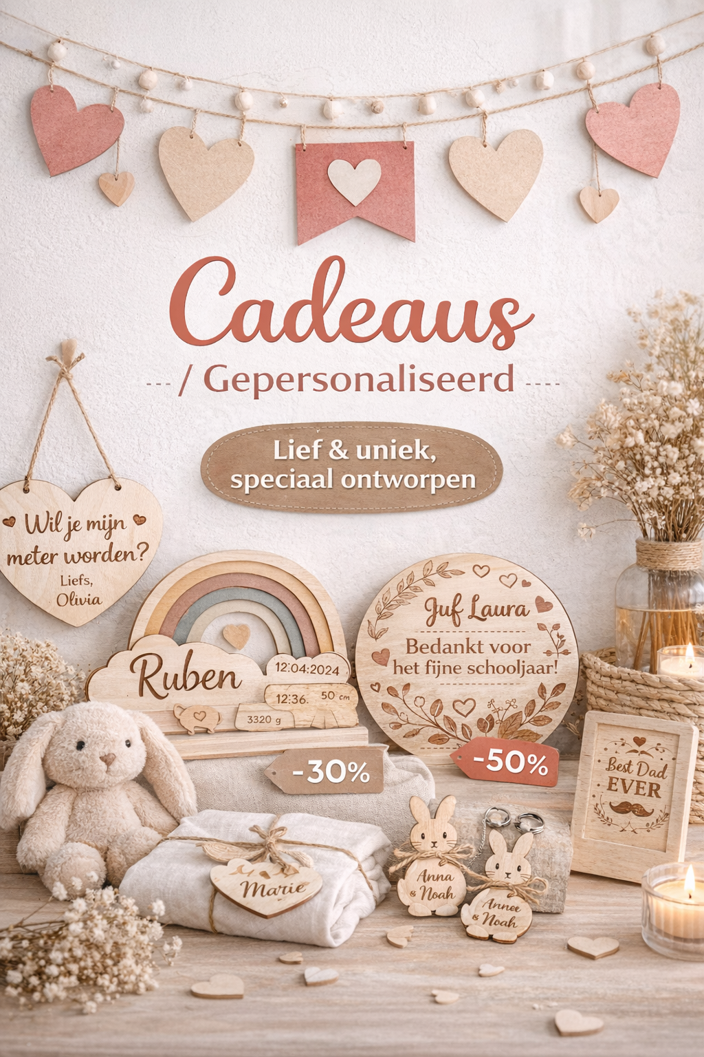 Cadeaus / Gepersonaliseerd
