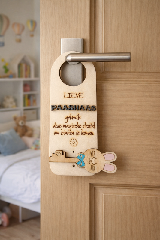 hout paas decoratie