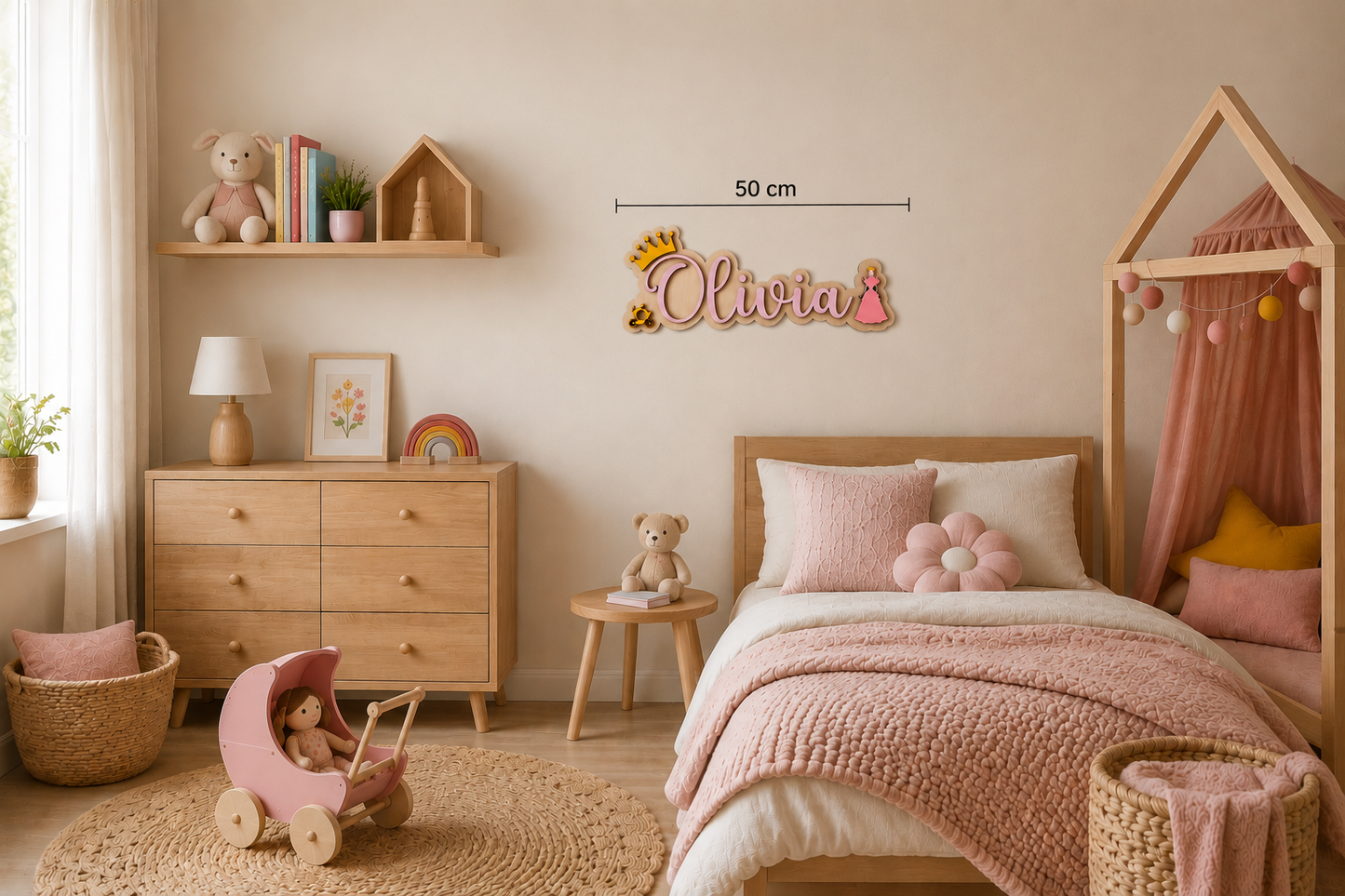 prinsessen naambord 