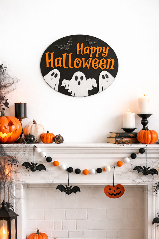 Halloween wanddecoratie