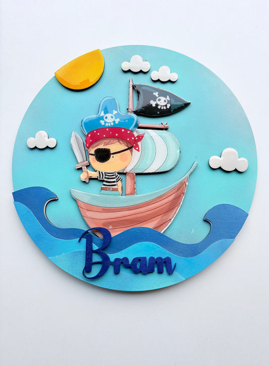Piratenschip Naambord