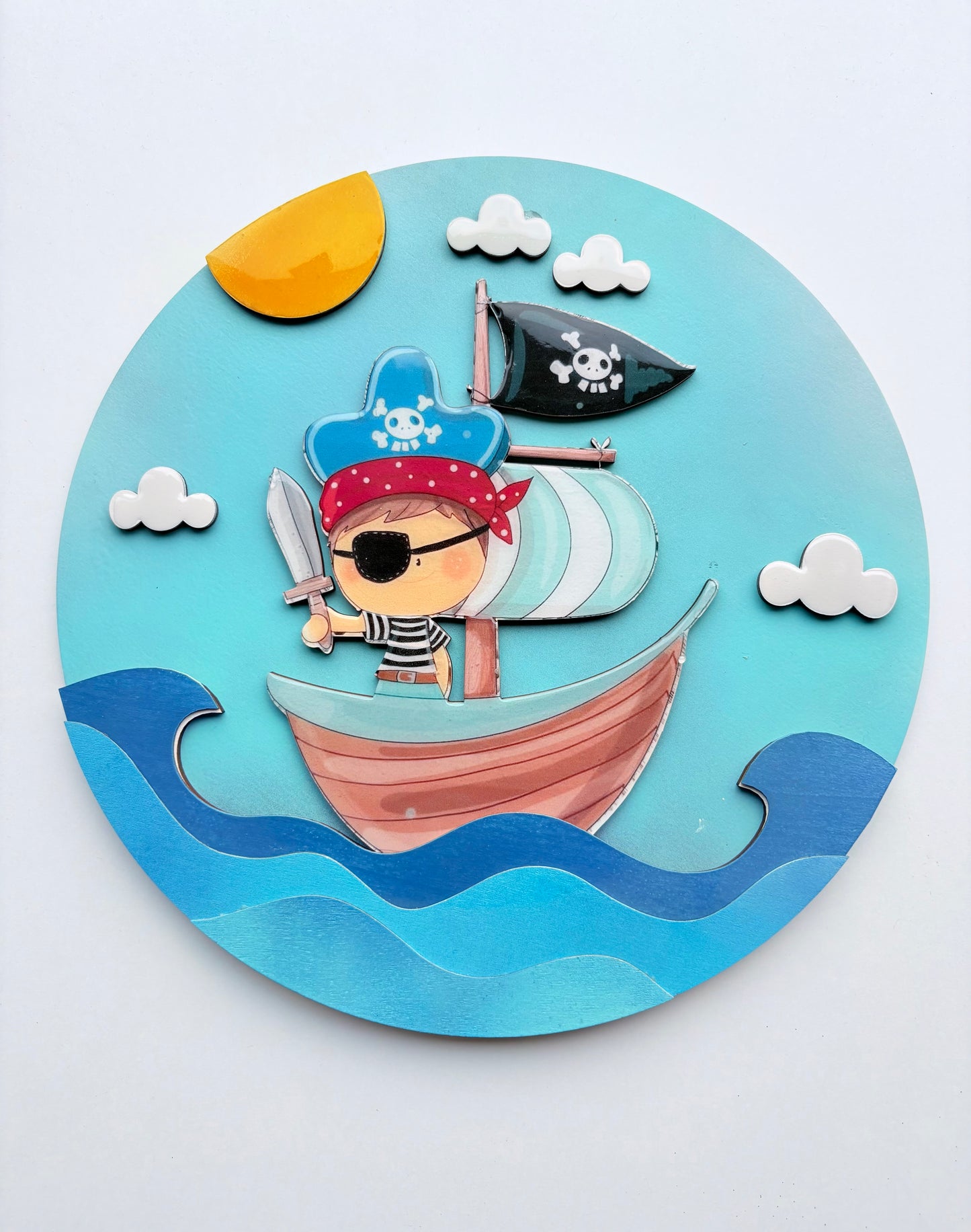 Piratenschip Naambord