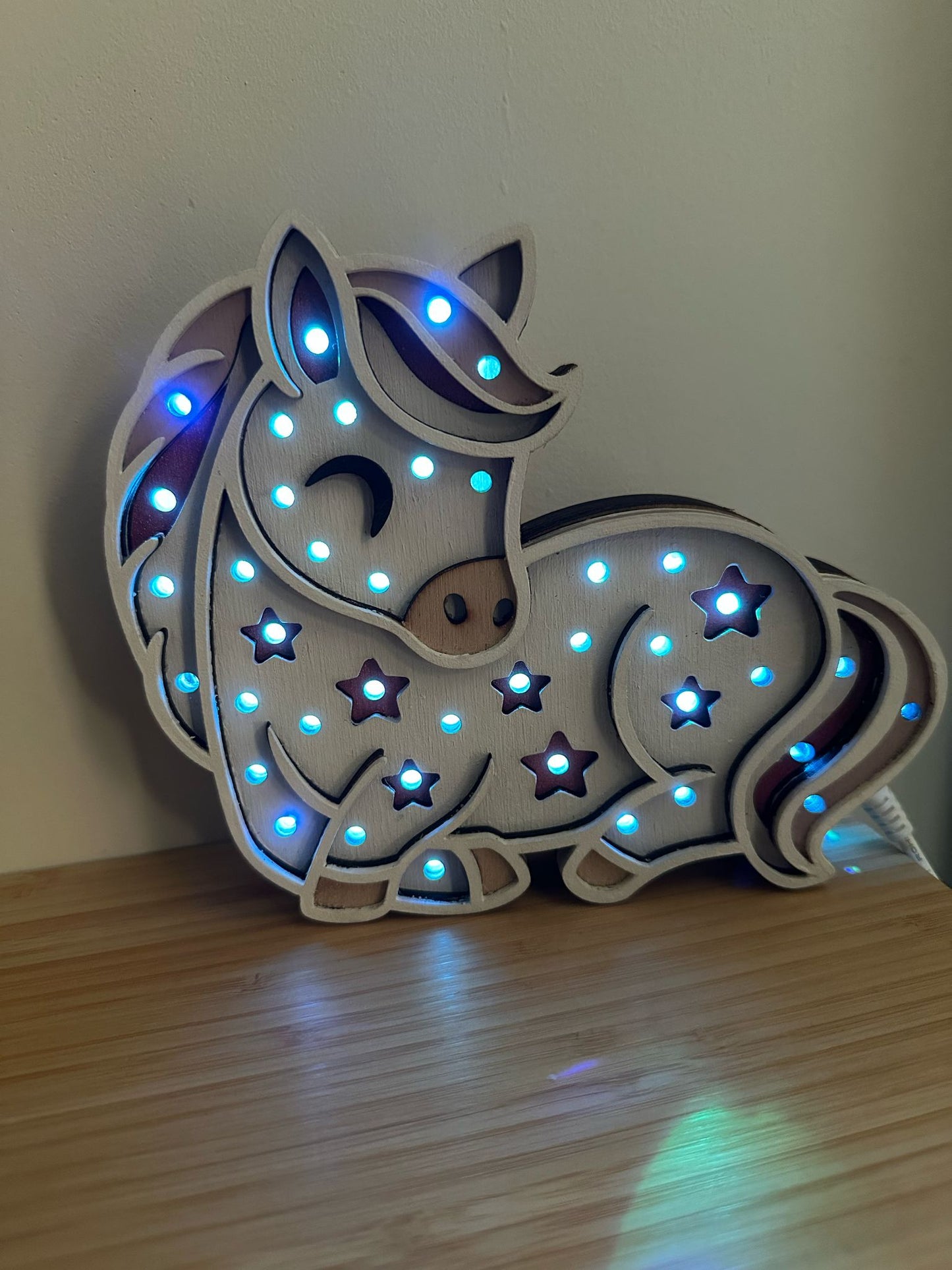 Paard Led Nachtlamp (klein)