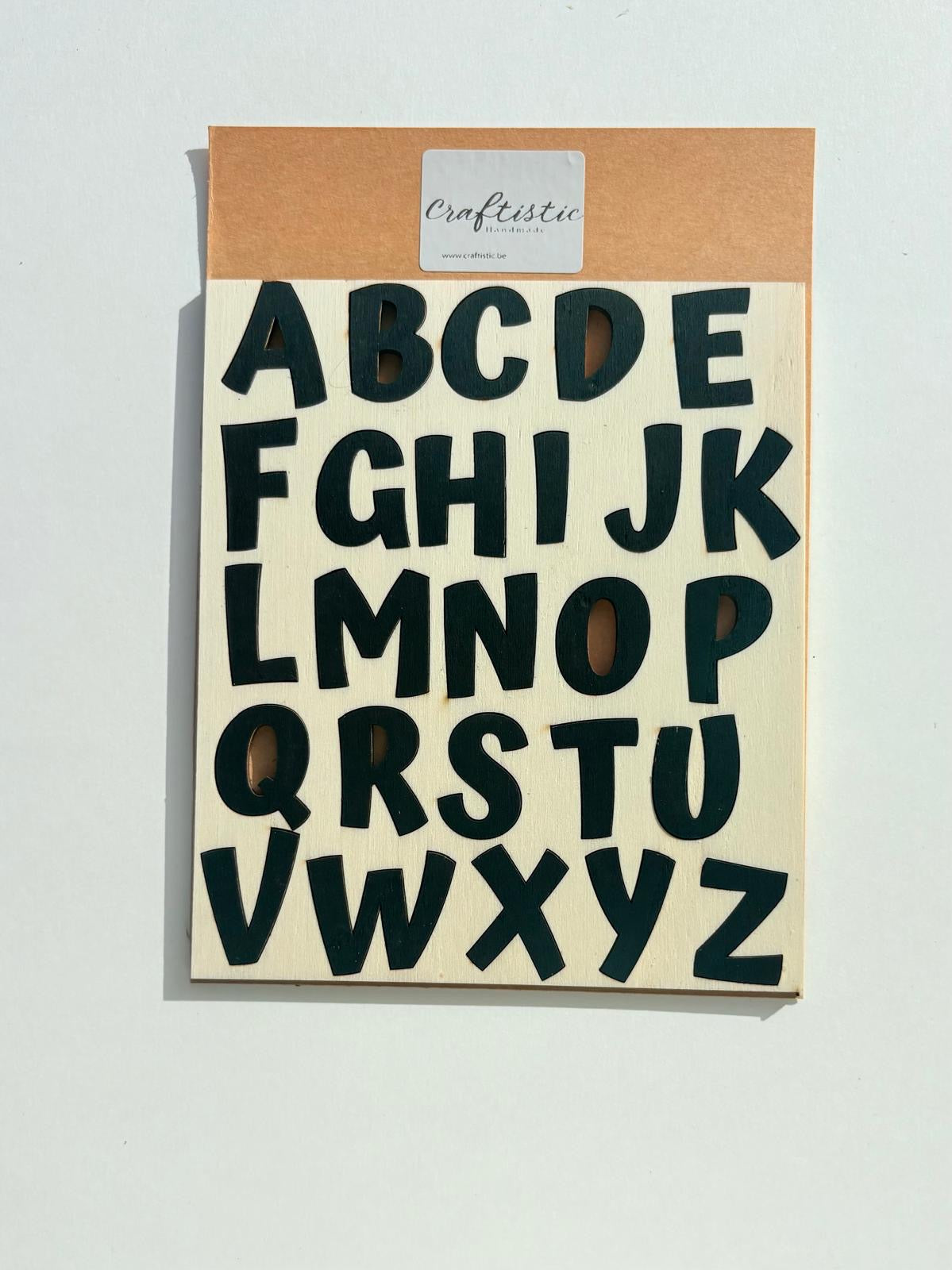 Zelfklevende Houten Letters – Muurletters voor Namen en Woorden