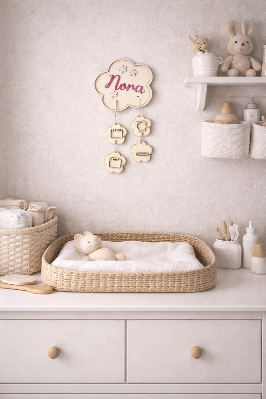 geboorte naam decoratie