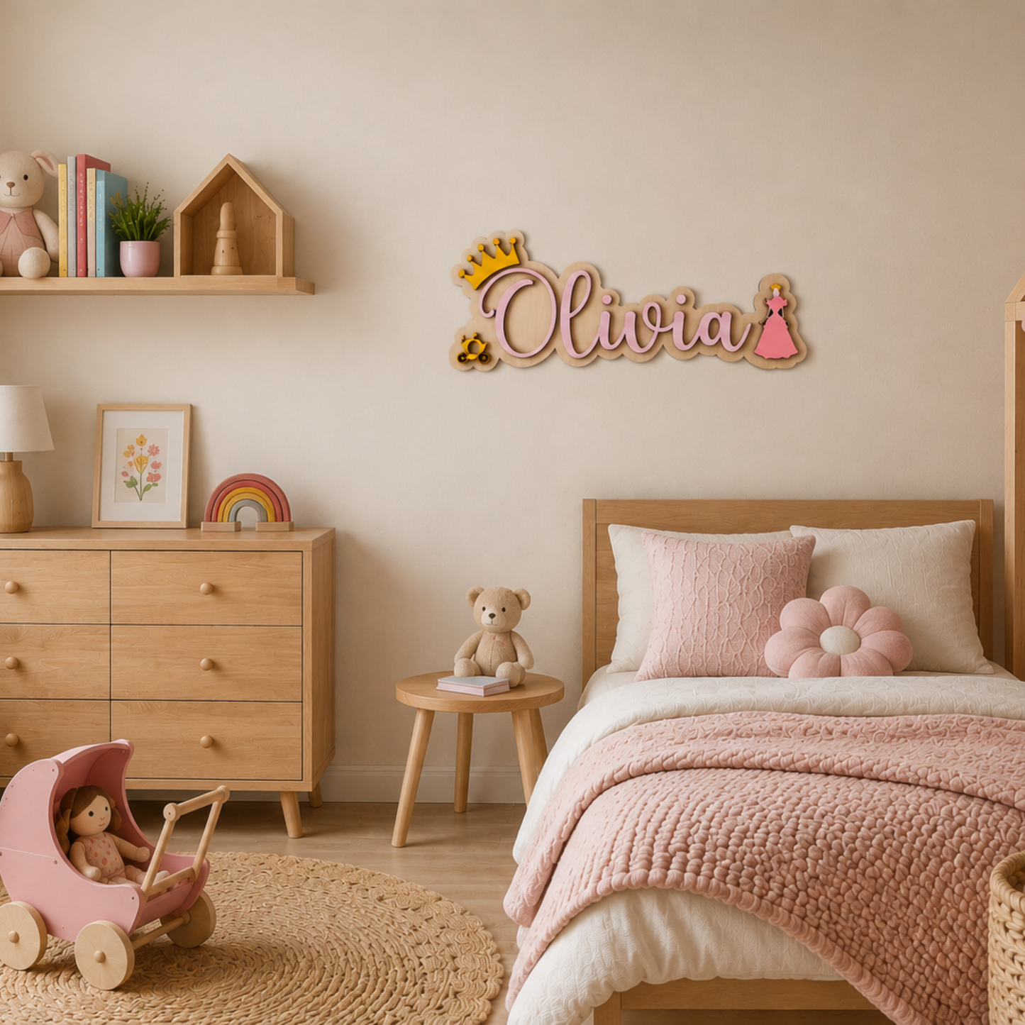prinsessen naambord 